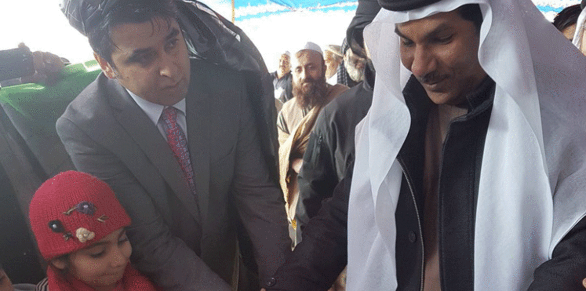 آخر ظهور لجمعة الكعبي سفير الإمارات قبيل تفجير قندهار (صور)