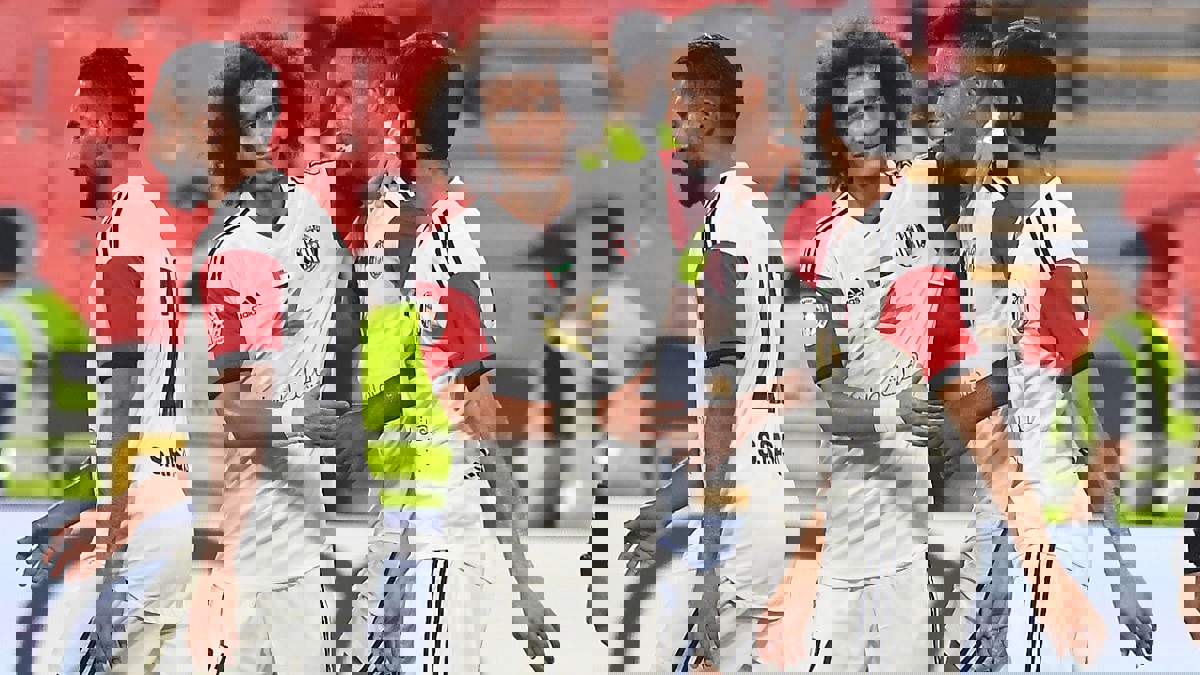 إصابة خطيرة للبرازيلي كينو خلال مباراة الجزيرة وشباب الأهلي دبي (فيديو)