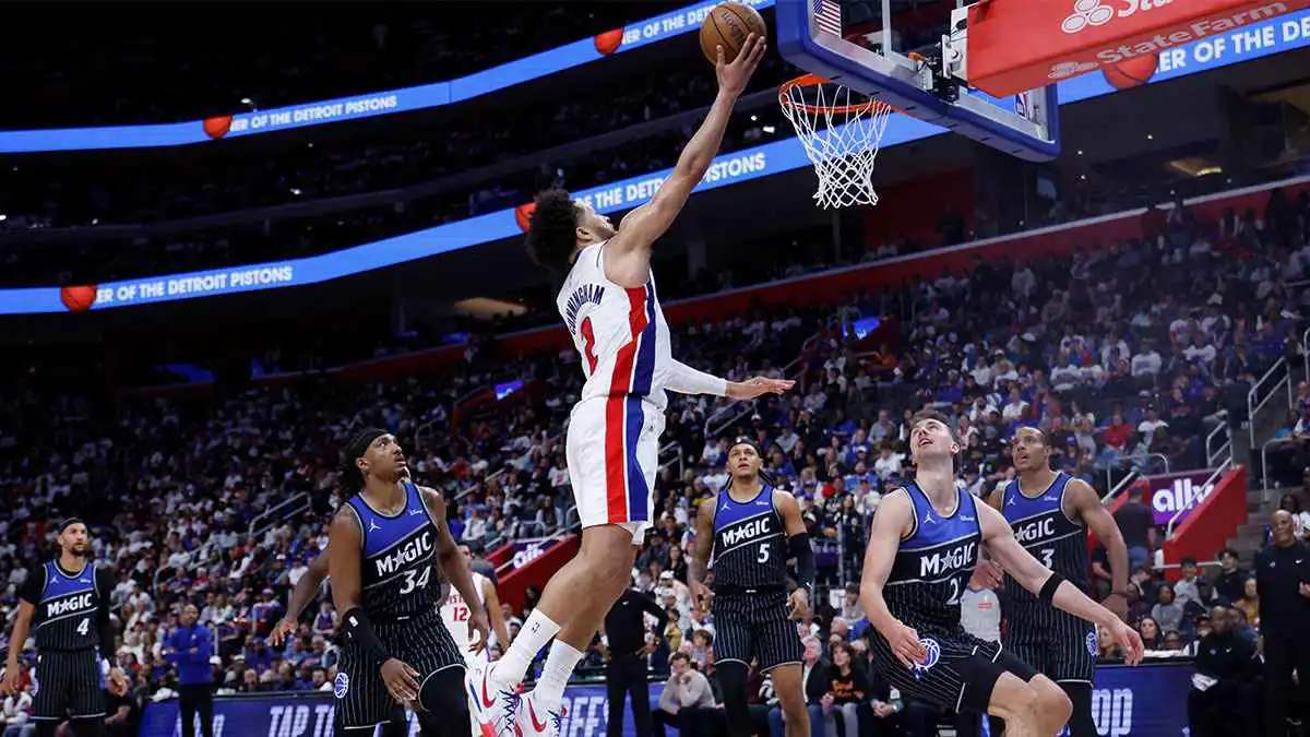 NBA.. ماجيك يفوز على بيستونز في مباراتهما الأولى بسلسلة الأدوار الإقصائية