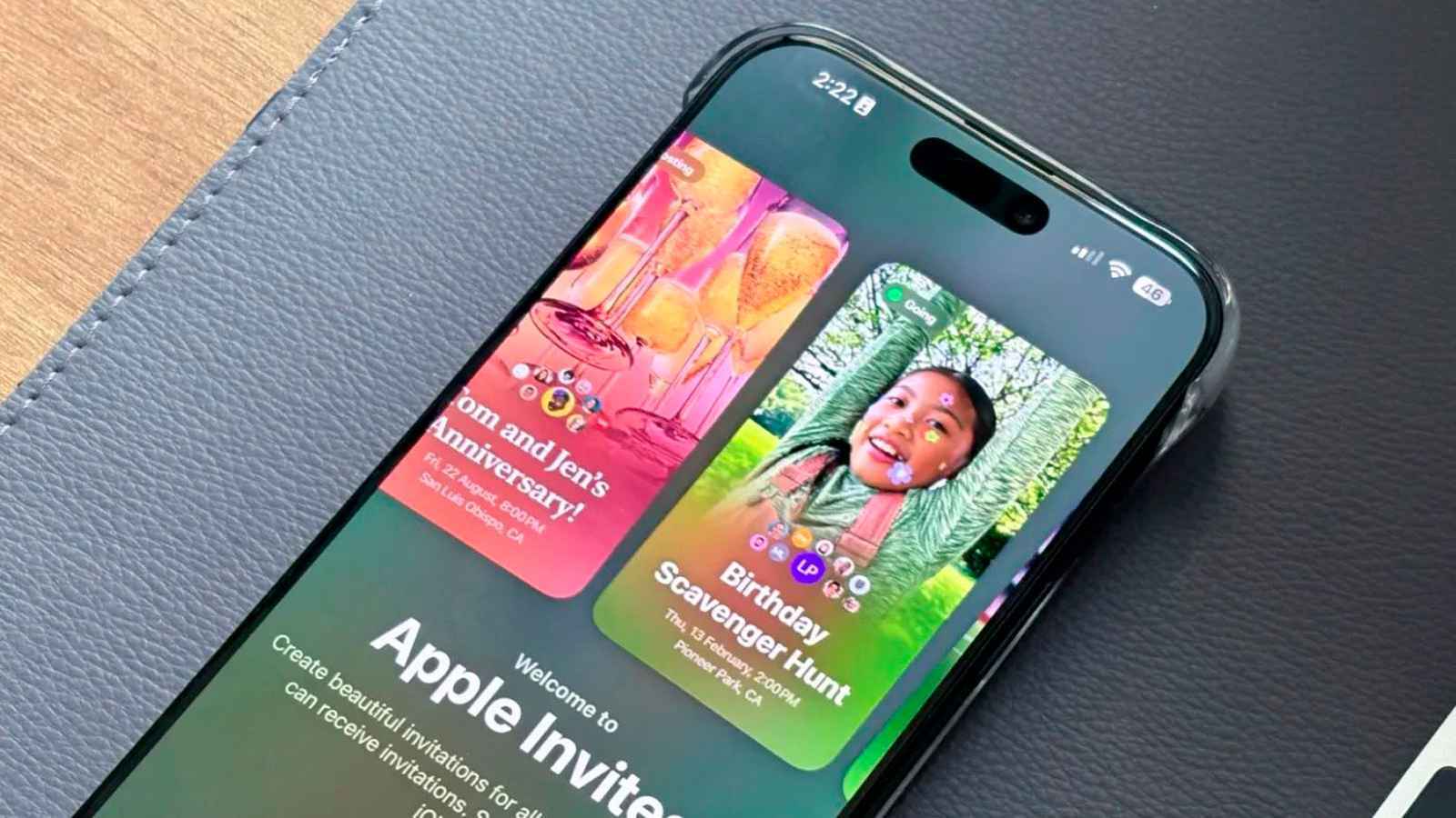 تعرف على تطبيق "Apple Invites" الجديد