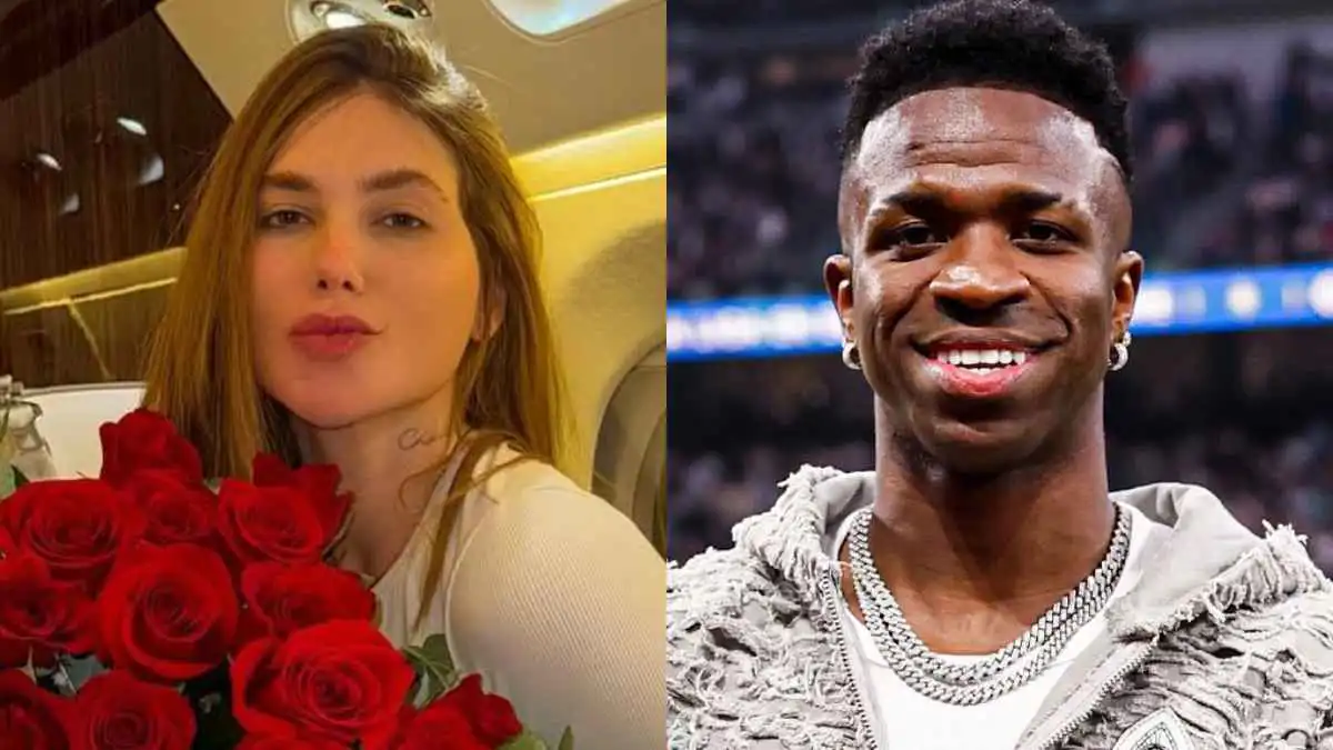 حاول إخفاء وجهه.. ظهور مثير لفينيسيوس جونيور مع صديقته فيرجينيا (صورة)