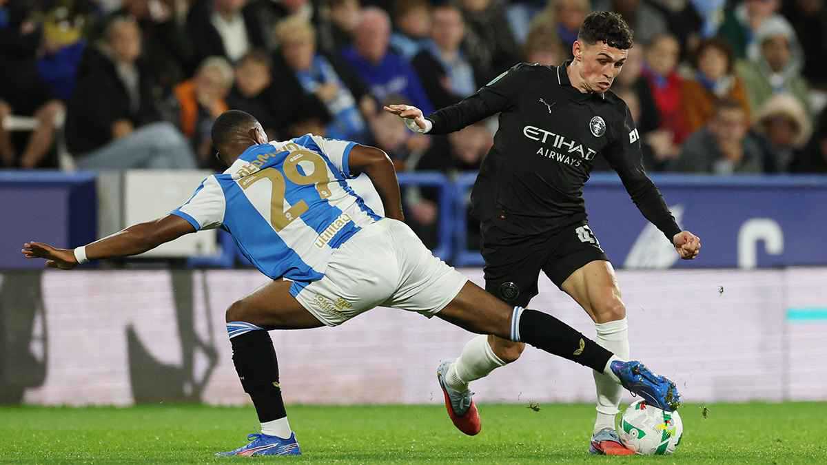 مانشستر سيتي يعبر هدرسفيلد ويتأهل لدور الـ16 في كأس الرابطة الإنجليزية