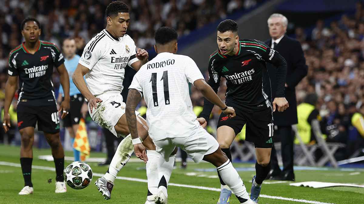 المتسبب الأول بخروج ريال مدريد أمام آرسنال