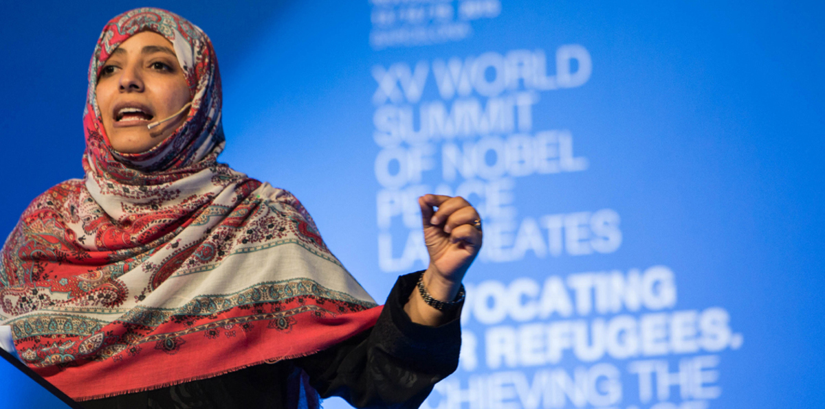 تداول مقاطع فيديو تظهر عداء الناشطة اليمنية توكل كرمان للسعودية وعلاقتها بقطر