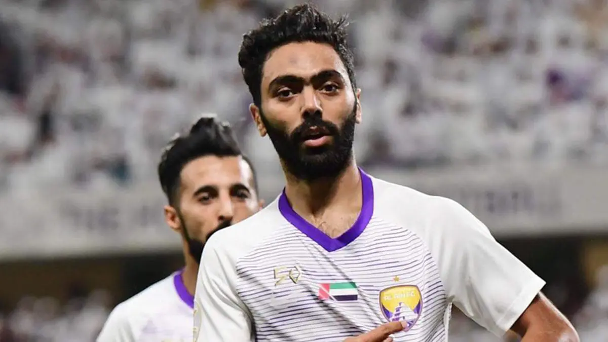 غانم الهاجري يدعم حسين الشحات لاعب العين الإماراتي ضد الانتقادات