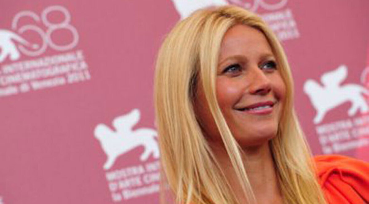 غوينيث بالترو تنفي تصوير  فيلم جنسي مع براد بيت