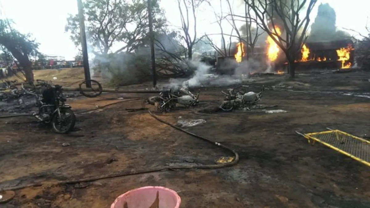 مقتل 57 شخصًا في انفجار شاحنة وقود في تنزانيا