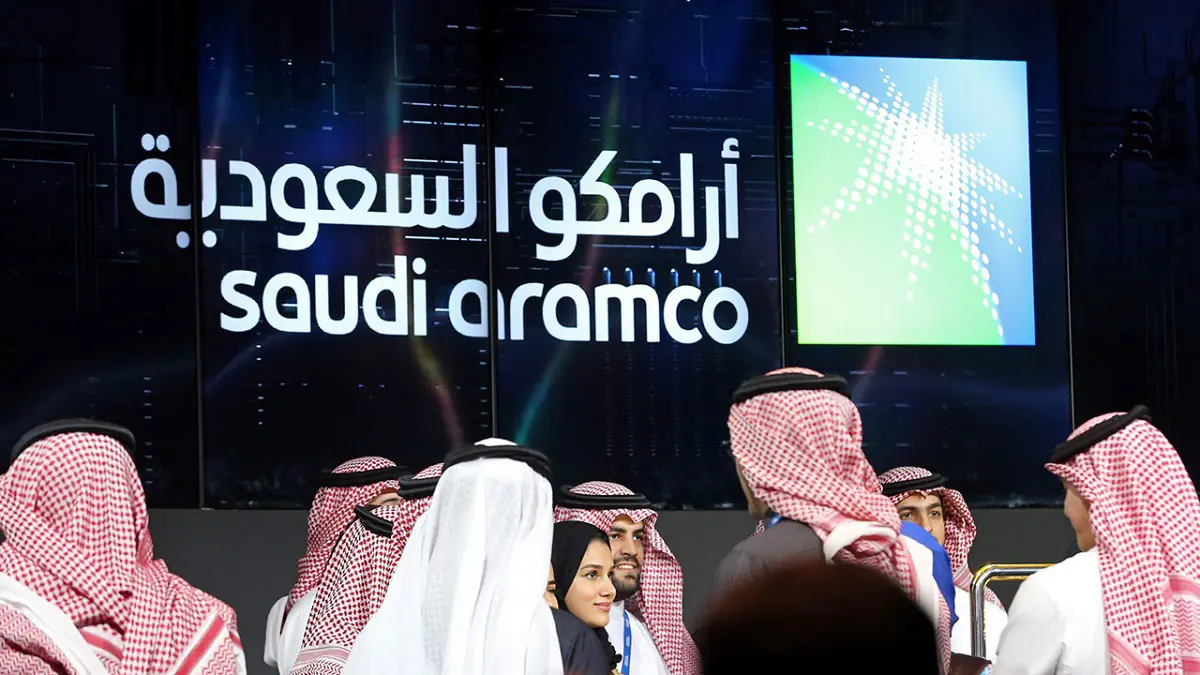 سهم أرامكو يرتفع لليوم الثاني وبورصة السعودية تتراجع بشدة‎