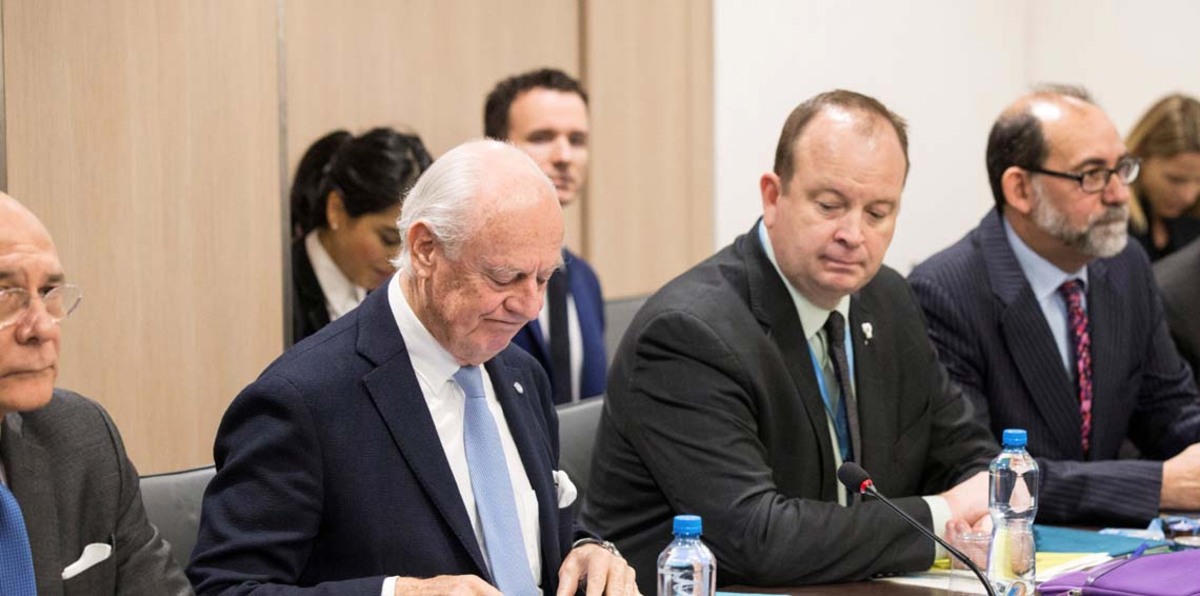 دي ميستورا يطلب مساعدة مجلس الأمن في المفاوضات السورية