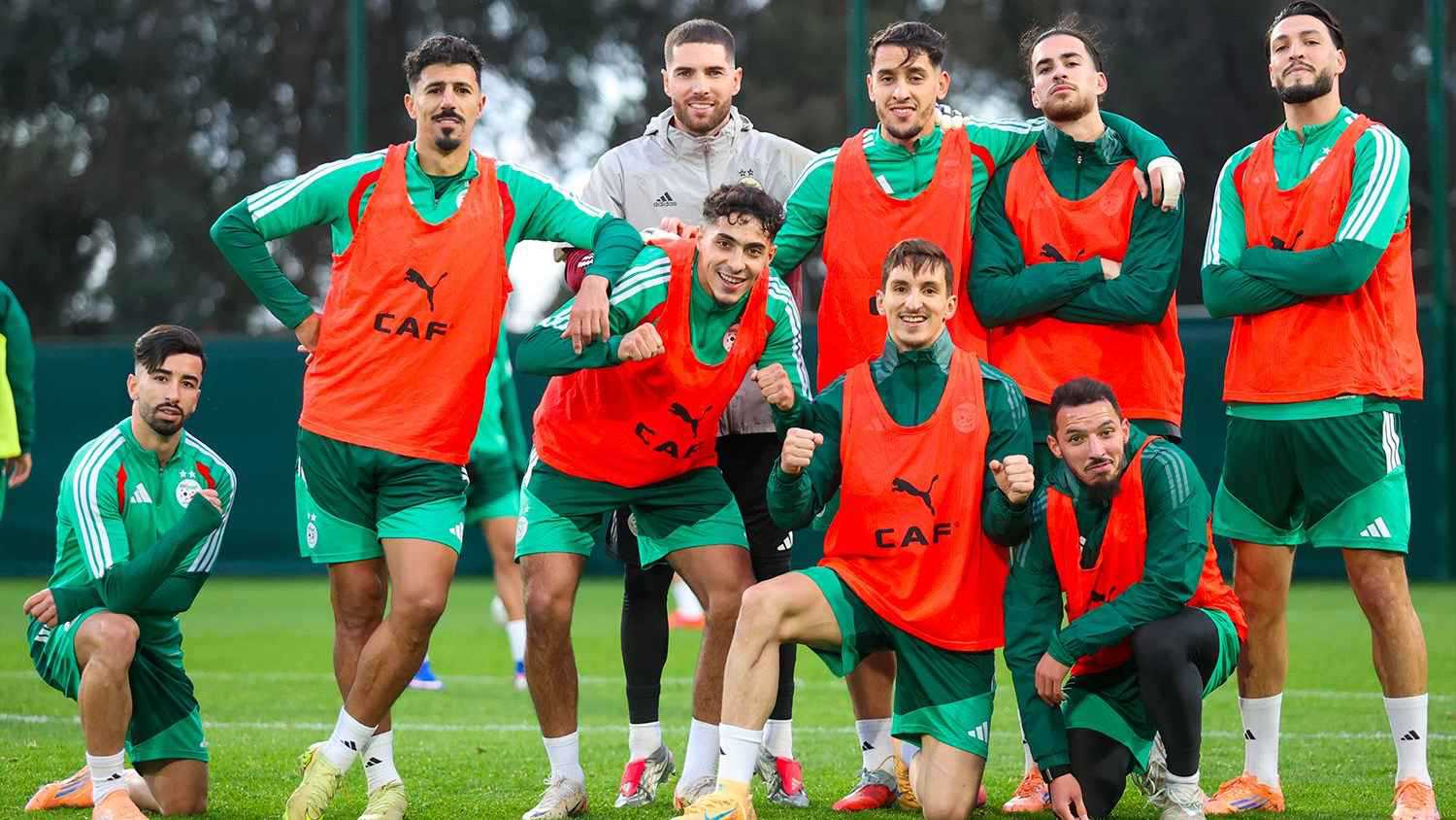 تشكيلة منتخب الجزائر ضد الكونغو الديمقراطية في ثمن نهائي أمم إفريقيا 