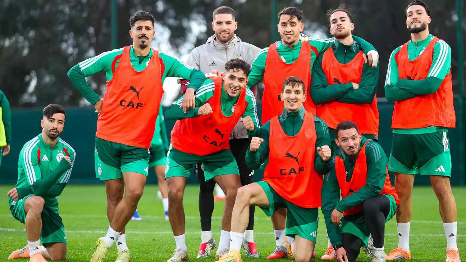 تشكيلة منتخب الجزائر ضد الكونغو الديمقراطية في ثمن نهائي أمم إفريقيا