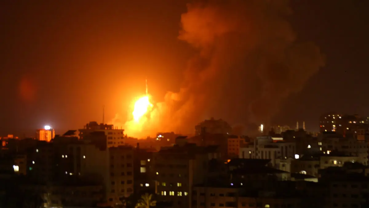 غارات إسرائيلية على قطاع غزة