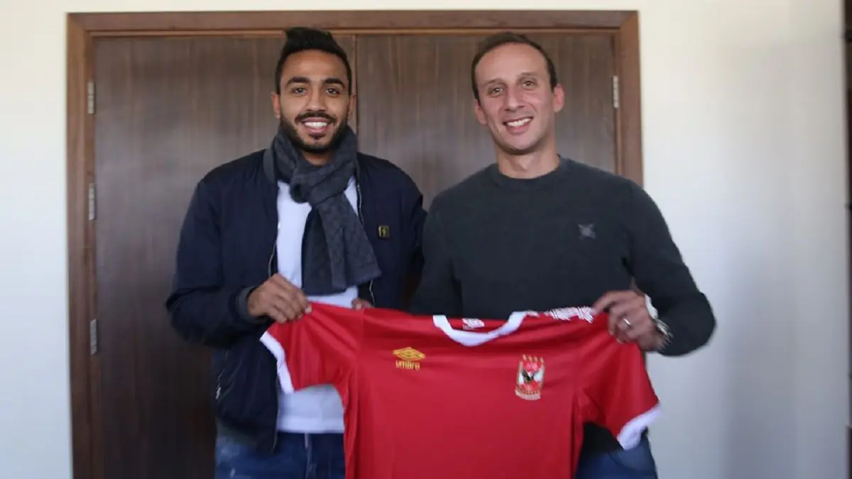 رسميًا.. النادي الأهلي المصري يتعاقد مع كهربا (صورة)