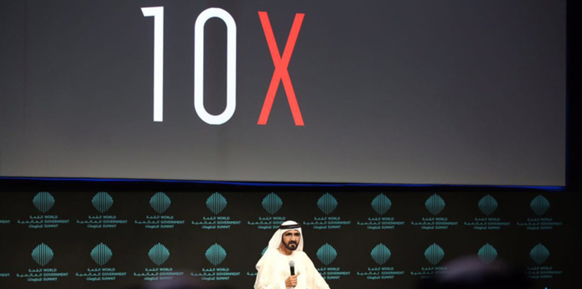محمد بن راشد يطلق مشروع 10x في القمة العالمية للحكومات بدبي (فيديو)