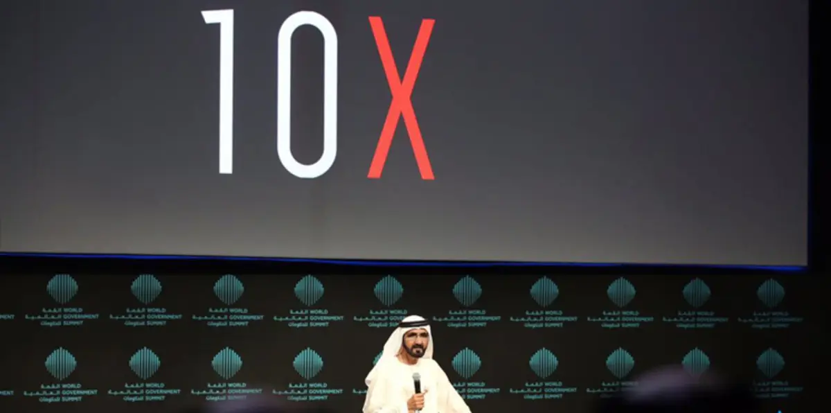 محمد بن راشد يطلق مشروع 10x في القمة العالمية للحكومات بدبي (فيديو)