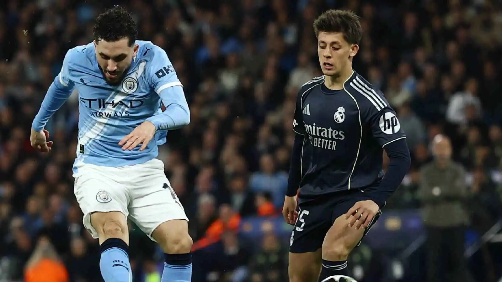 تغطية مباشرة لمباراة مانشستر سيتي وريال مدريد في دوري أبطال أوروبا