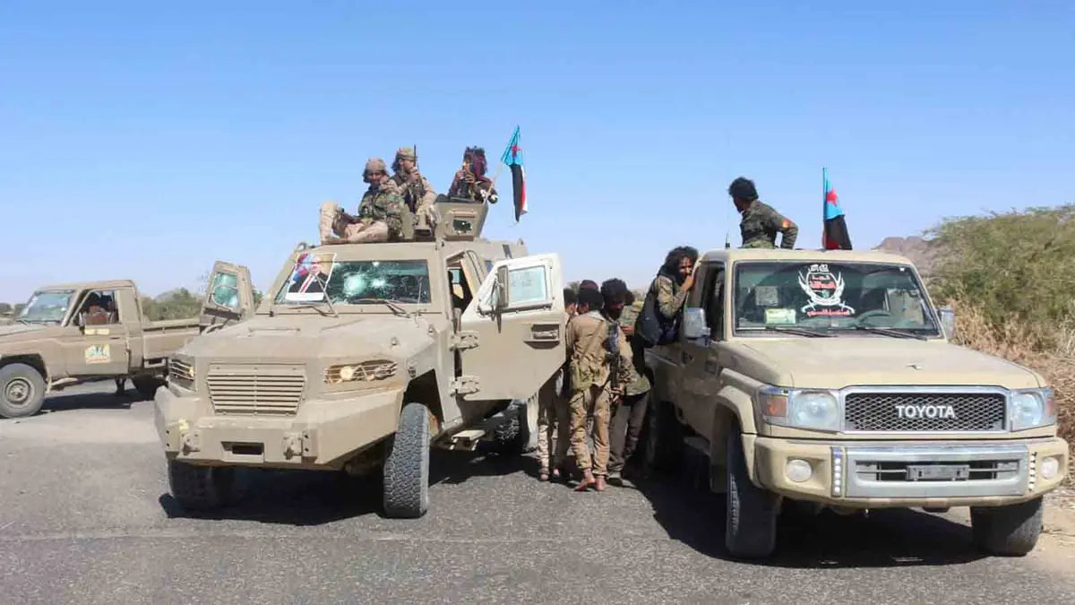 القوات الموالية للمجلس الرئاسي تسيطر على مواقع جديدة في شبوة