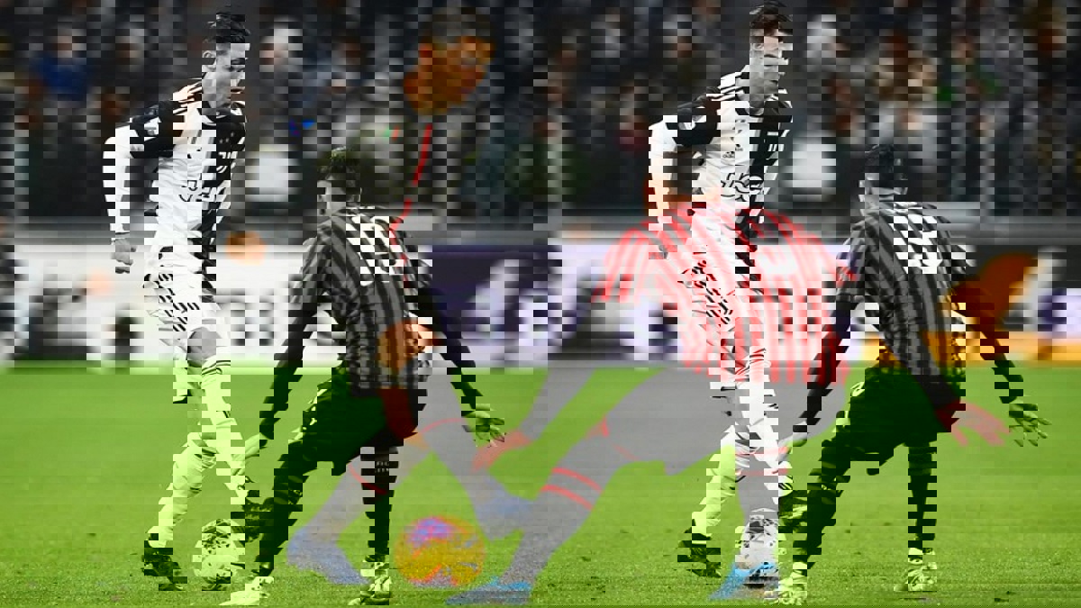 الموعد والقنوات الناقلة.. كل ما تريد معرفته عن مباراة ميلان ضد يوفنتوس في نصف نهائي كأس إيطاليا