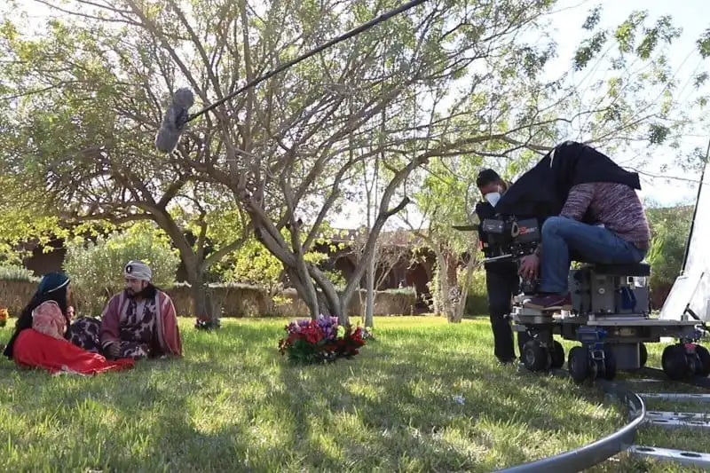 من موقع تصوير فيلم نوبة العشاق