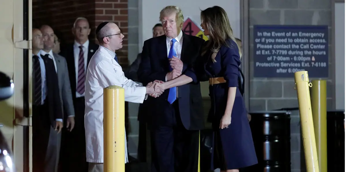 دونالد ترامب وزوجته تبرعا بمليون دولار لمنكوبي الإعصار هارفي