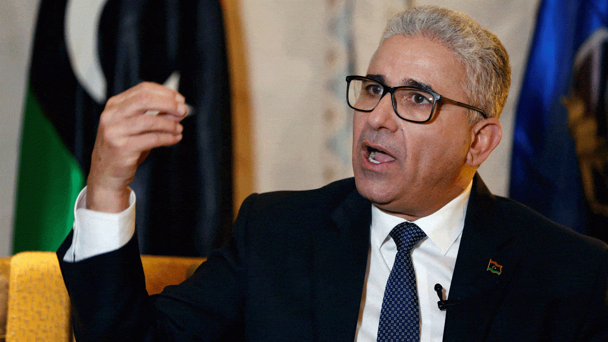 رغم قبوله التحقيق.. باشاغا يصل إلى طرابلس باستعراض عسكري لميليشيات مصراتة (فيديو)