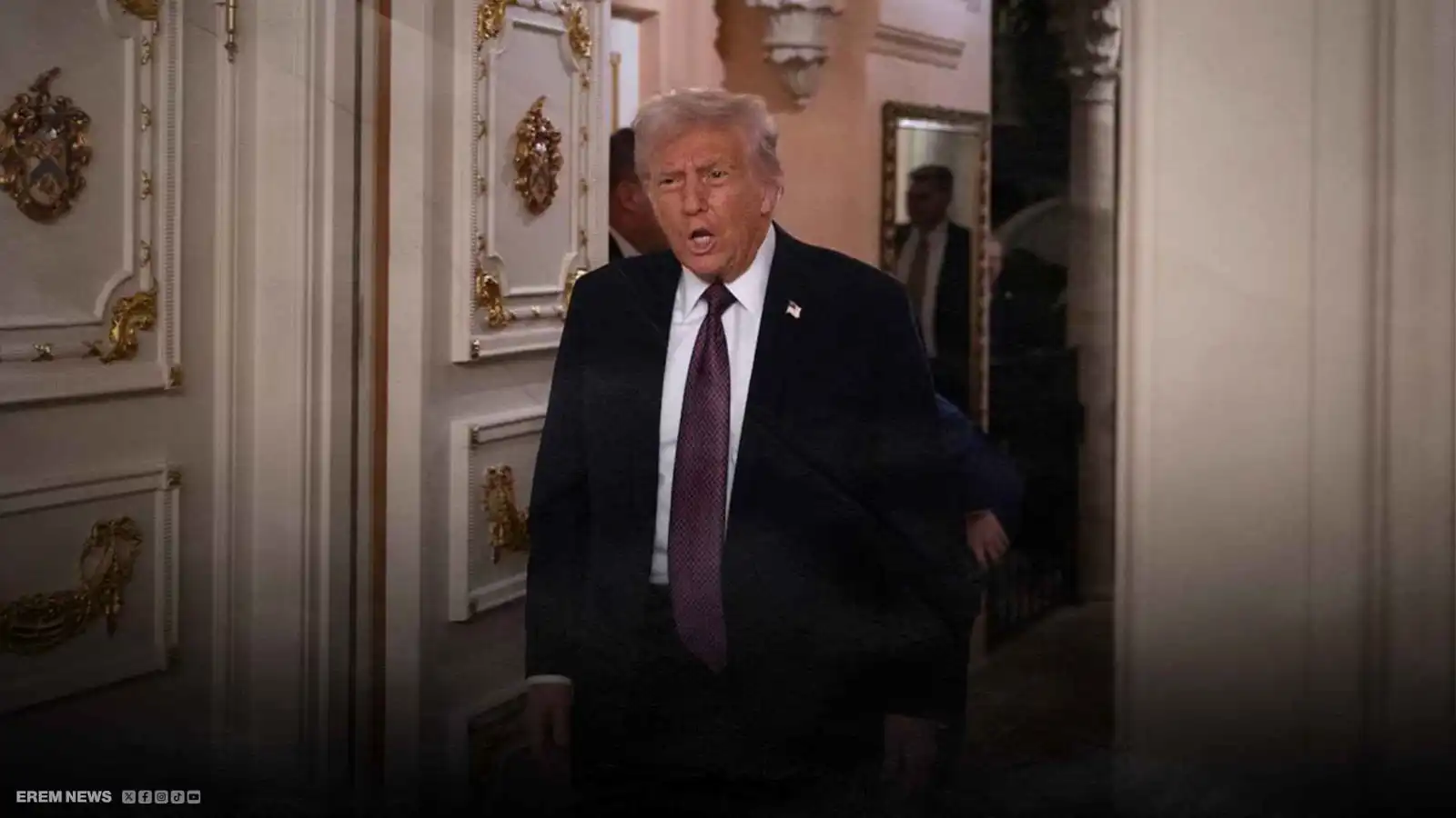 ترامب يقتحم حفل زفاف ويطلق تصريحاً صادماً عن الجنة