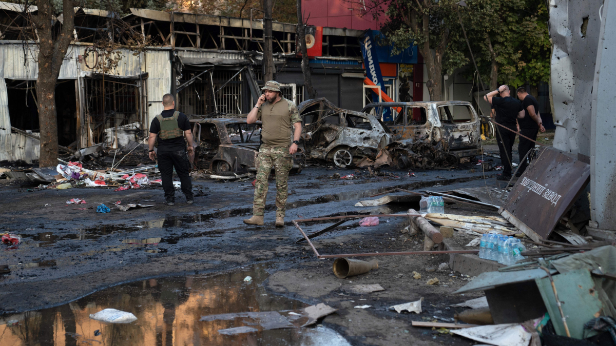 مسيّرة أوكرانية تشعل حريقًا في مبنى بمنطقة بريانسك الروسية