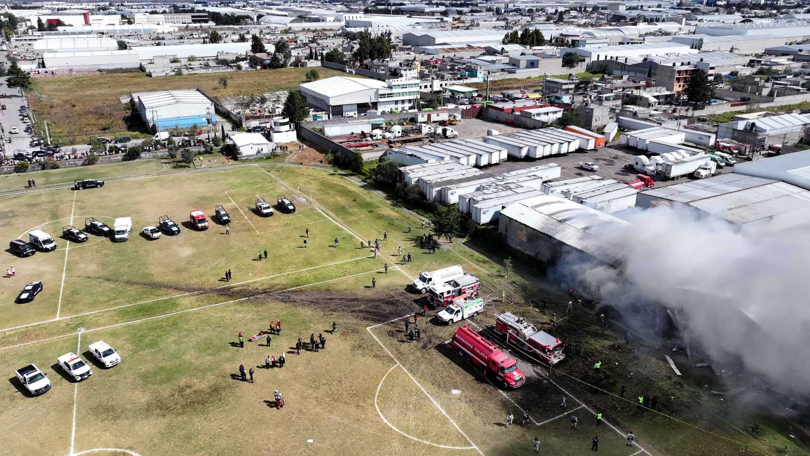 7 قتلى جراء تحطم طائرة صغيرة في المكسيك (فيديو)