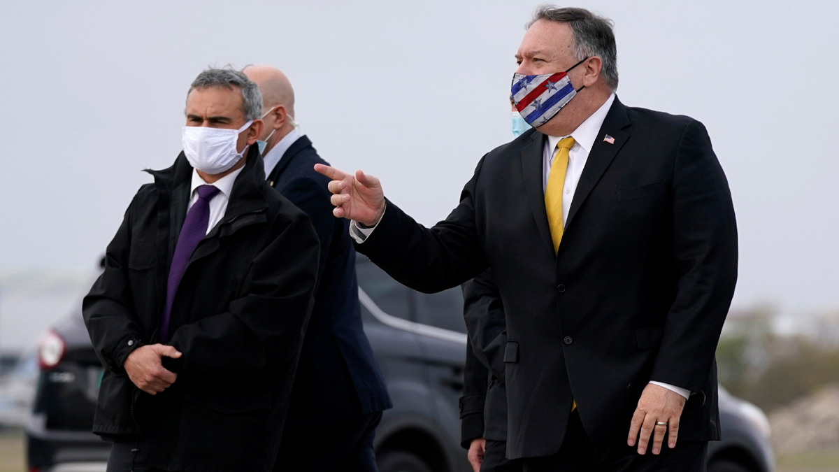 بومبيو: ناقشت مع ماكرون الأفعال التركية "العدوانية للغاية"