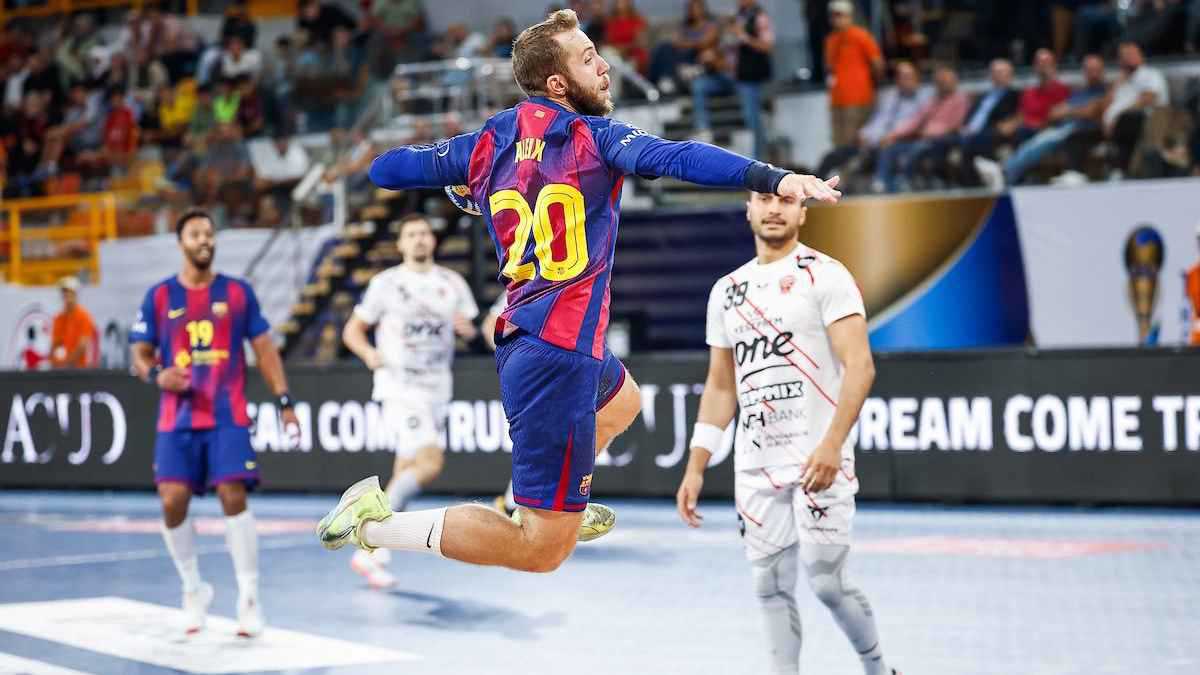 برشلونة يتوج بكأس العالم للأندية لكرة اليد بفوز ماراثوني على فيزبريم المجري