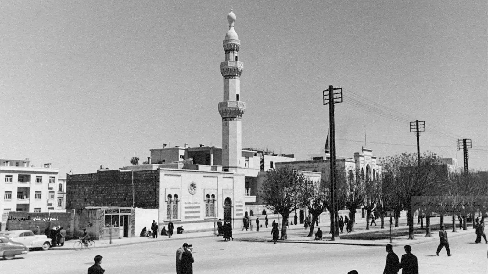 جامع المولوية بدمشق.. مئذنة أثرية يعتمرها طربوش الدرويش (صور)