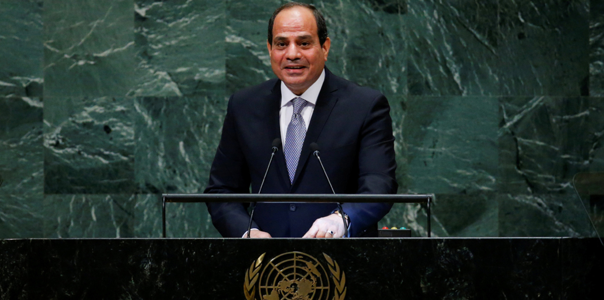 السيسي: القضية الفلسطينية دليل عجز دولي