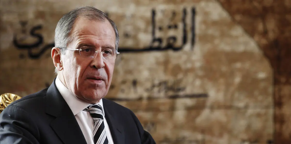 وزير الخارجية الروسي سيرغي لافروف يصل القاهرة
