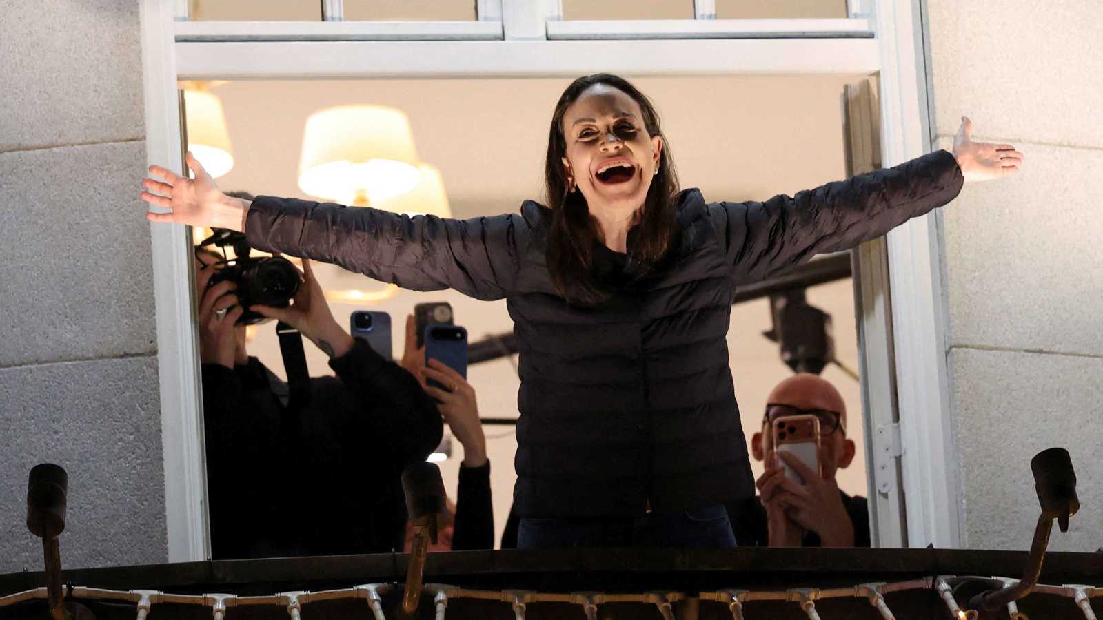 ترامب يقرر لقاء زعيمة المعارضة الفنزويلية ماريا ماتشادو في واشنطن