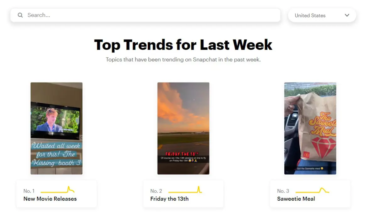Snapchat Trends.. أداة جديدة من "سناب شات"‎‎