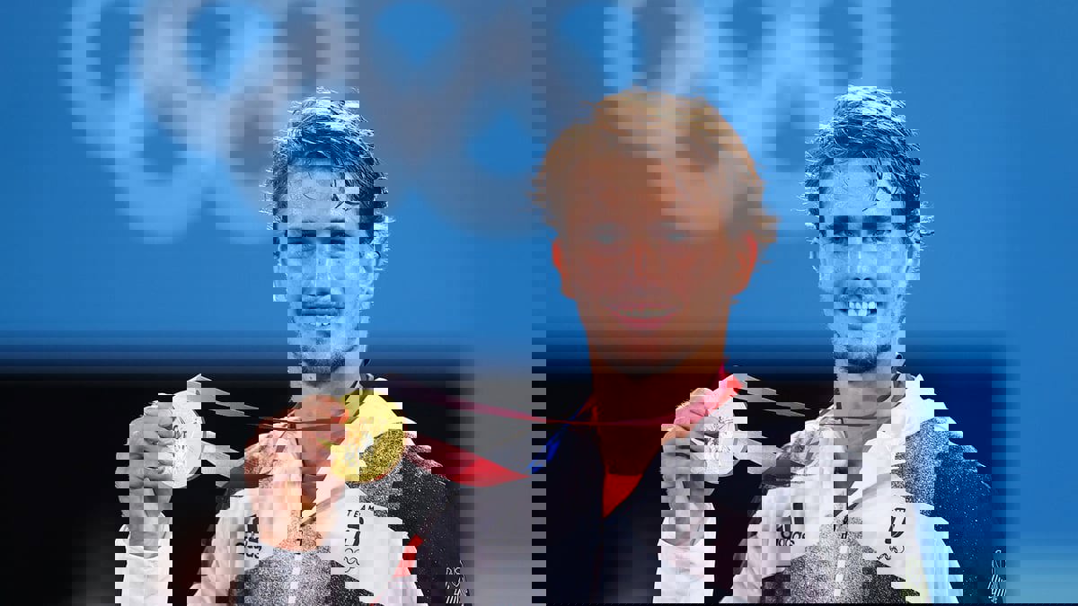 الألماني زفيريف يحرز ذهبية فردي الرجال للتنس بأولمبياد طوكيو