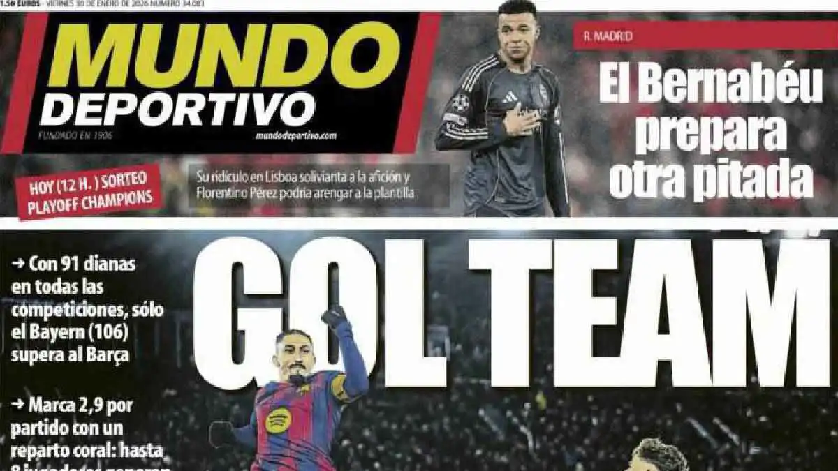 عناوين الصحف الرياضية العالمية: قرعة دوري أبطال أوروبا وصافرات ريال مدريد