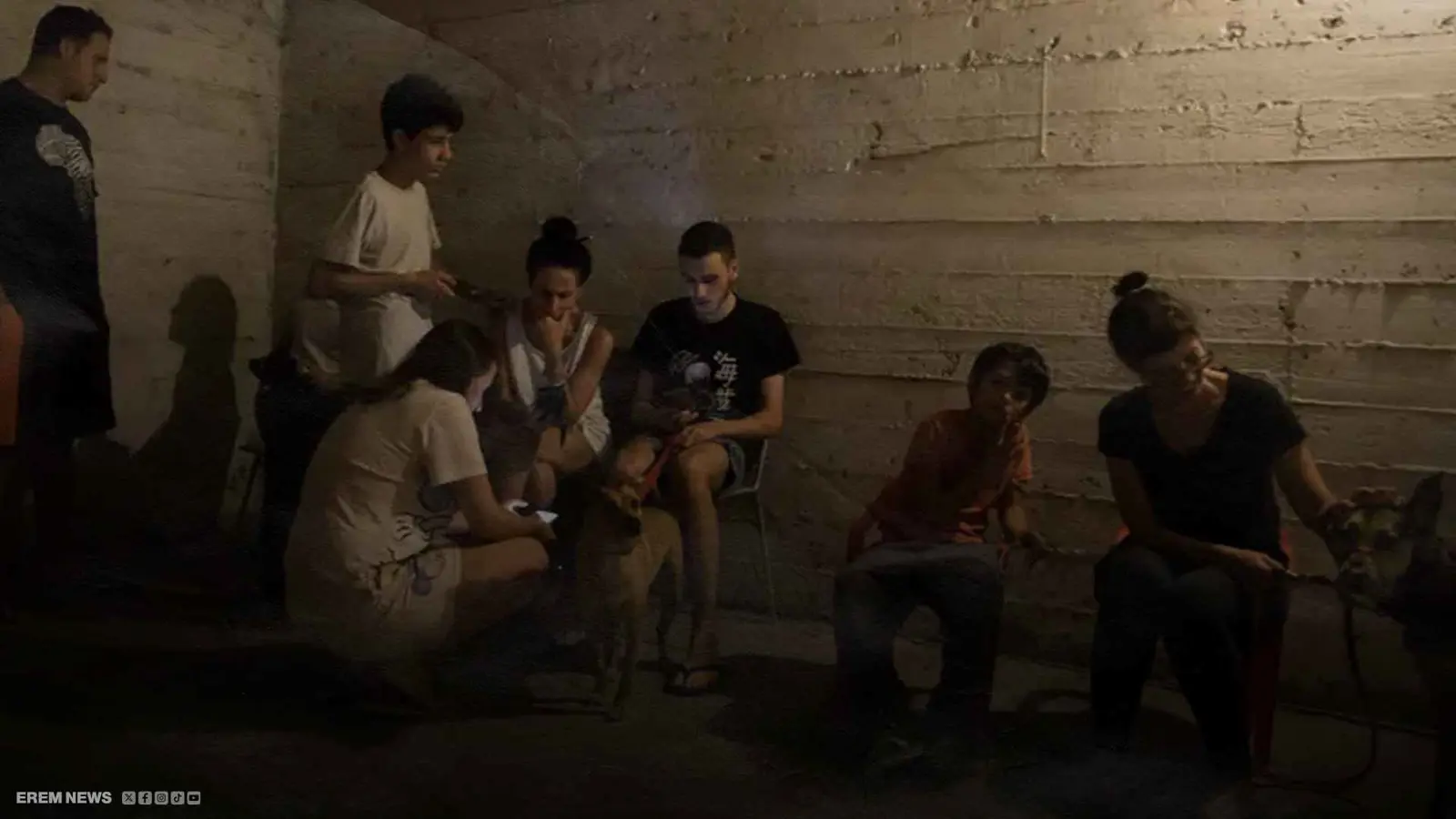 هروب جماعي من أحد الملاجئ الإسرائيلية