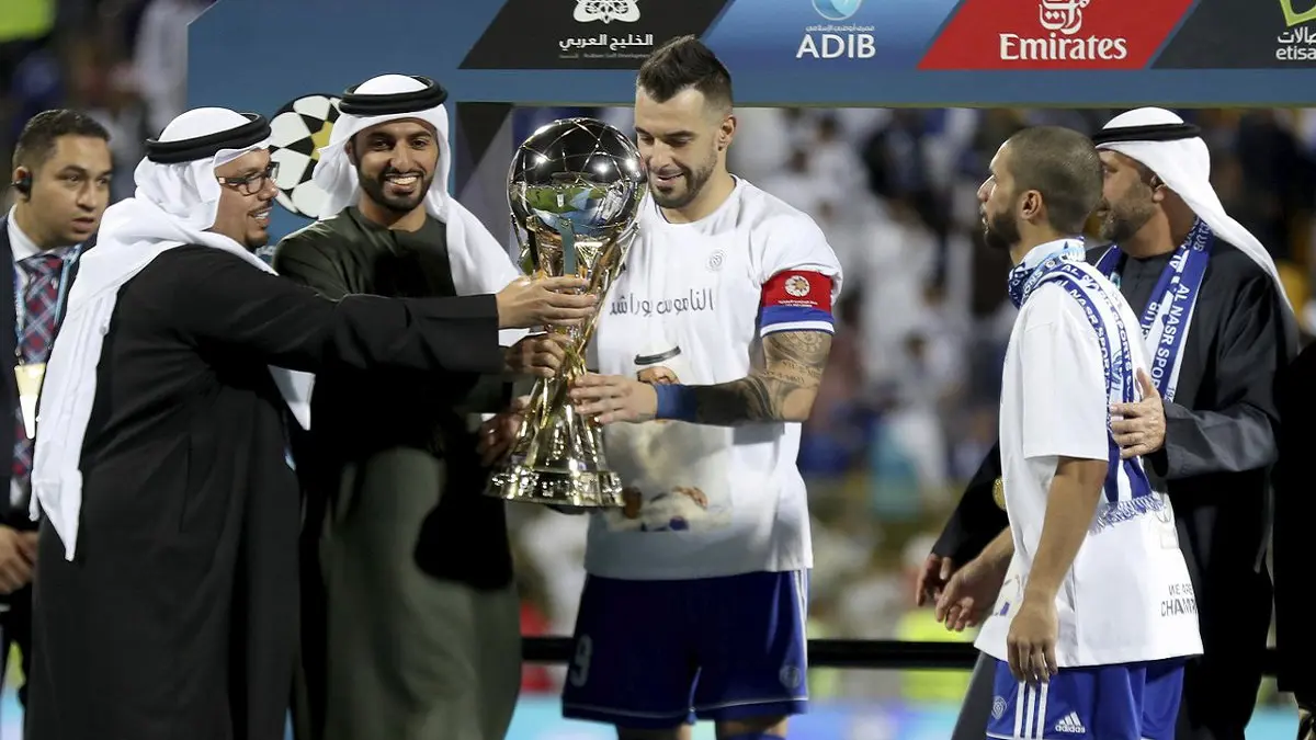 عبدالرحمن أبو الشوارب رئيس شركة الكرة بالنصر الإماراتي: نيجريدو مستمر مع الفريق حتى الاعتزال (فيديو)