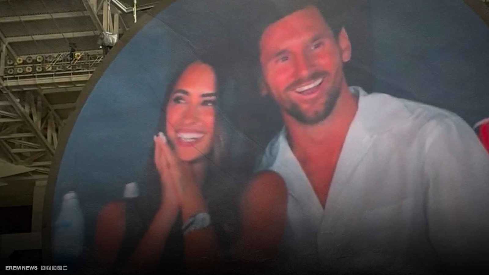 "كاميرا القبلة" تشعل المقارنات.. ميسي تحت عدسة كولدبلاي وهذه المرة بلا فضيحة