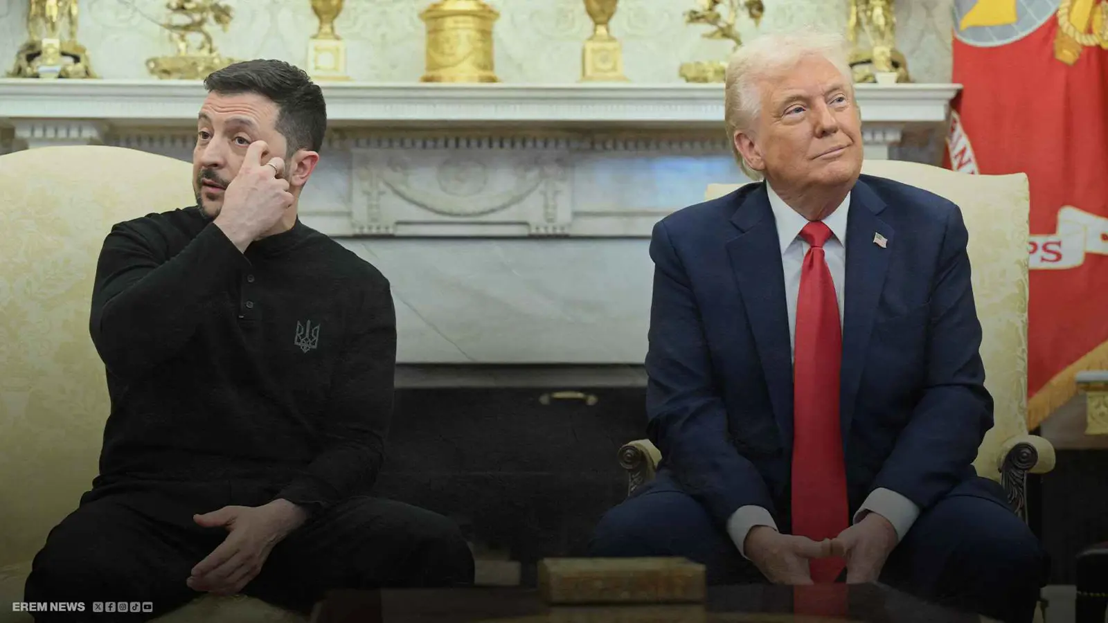 لغة الجسد تفضح ترامب وزيلينسكي.. هذا ما كشفته!