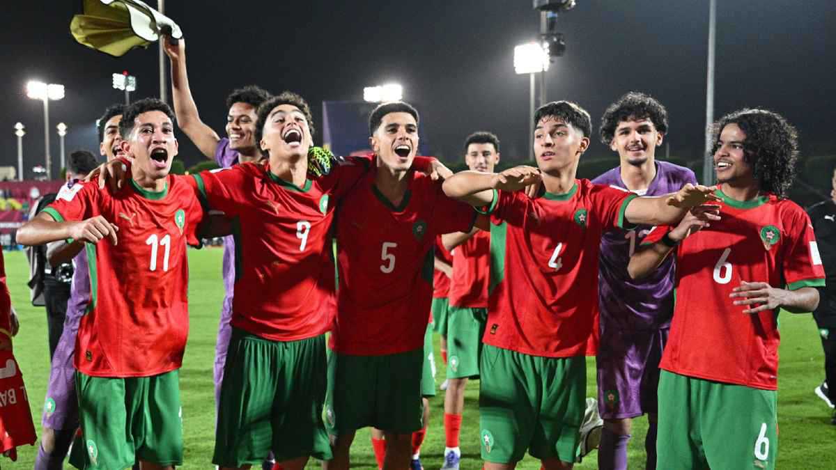 ملخص وأهداف ونتيجة مباراة المغرب والبرازيل في ربع نهائي كأس العالم تحت 17 عاما