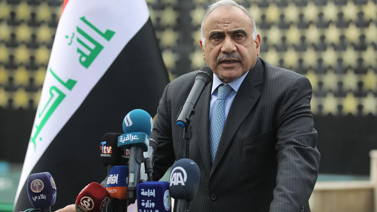 رئيس وزراء العراق: استهداف المهندس وسليماني خرق للسيادة الوطنية