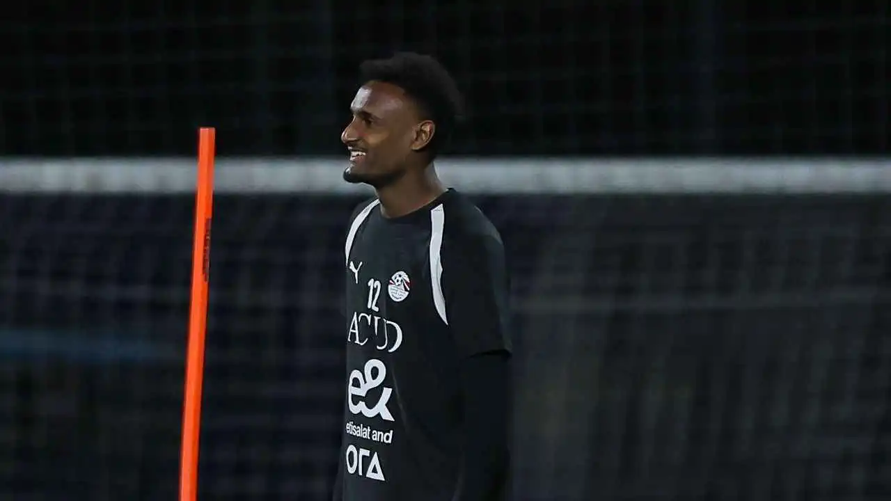 هيثم حسن لاعب منتخب مصر