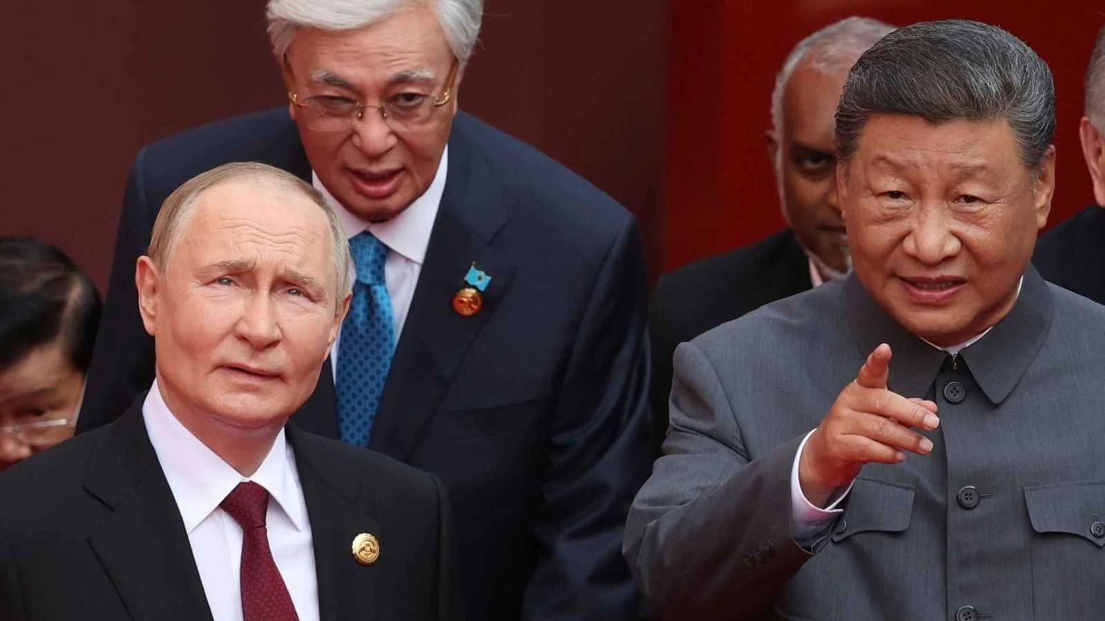 "ميكروفون ساخن".. شي يخبر بوتين رغبته بالعيش 150 عاماً (فيديو)