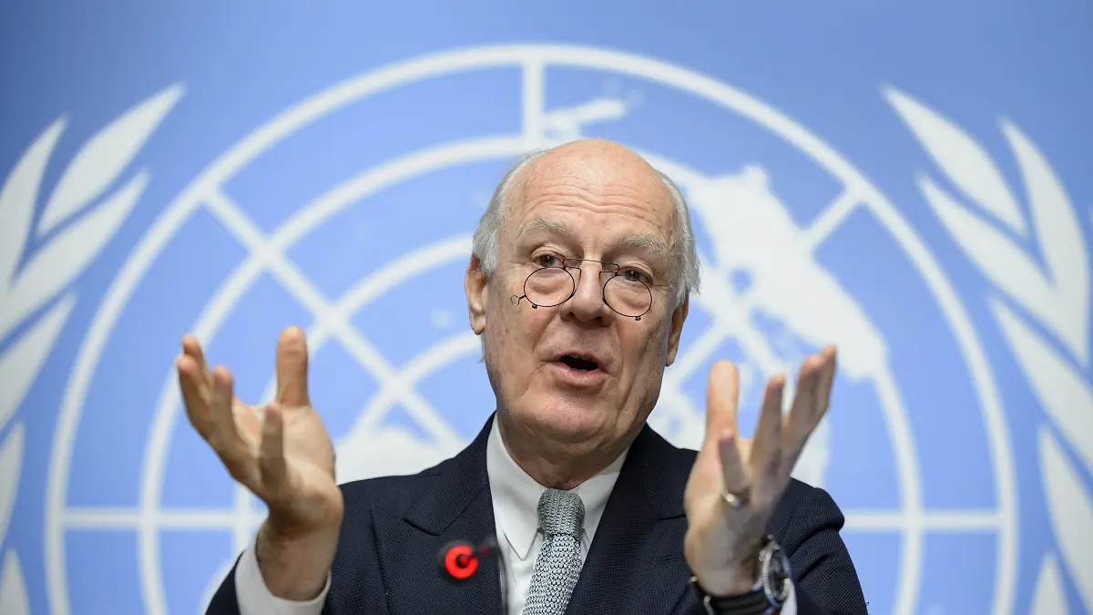 دي ميستورا يتحدث عن "طي صفحة" مهمة في سوريا قريبًا