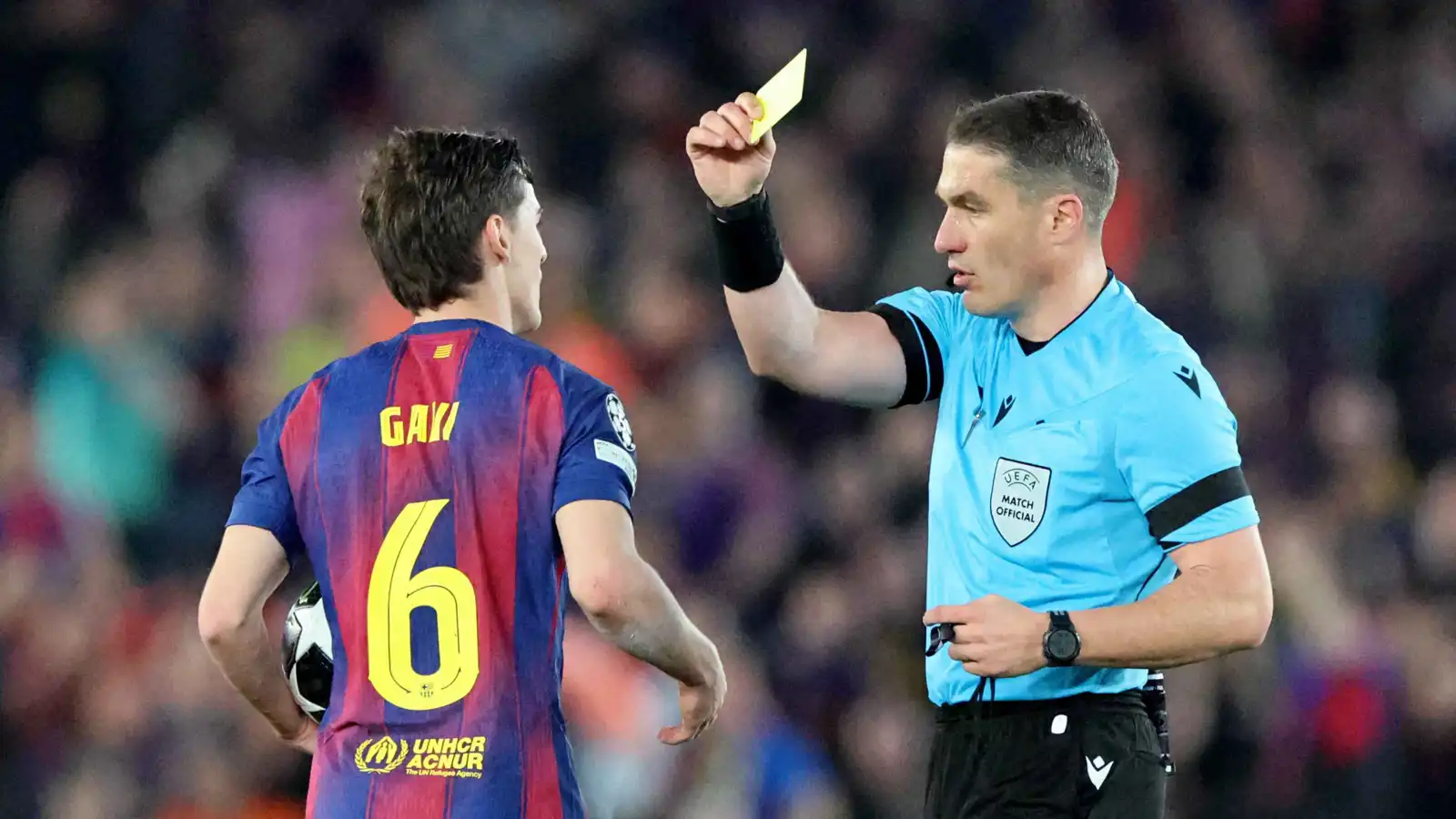 تفاصيل شكوى برشلونة "المحتملة" ضد حكم مباراة أتلتيكو مدريد