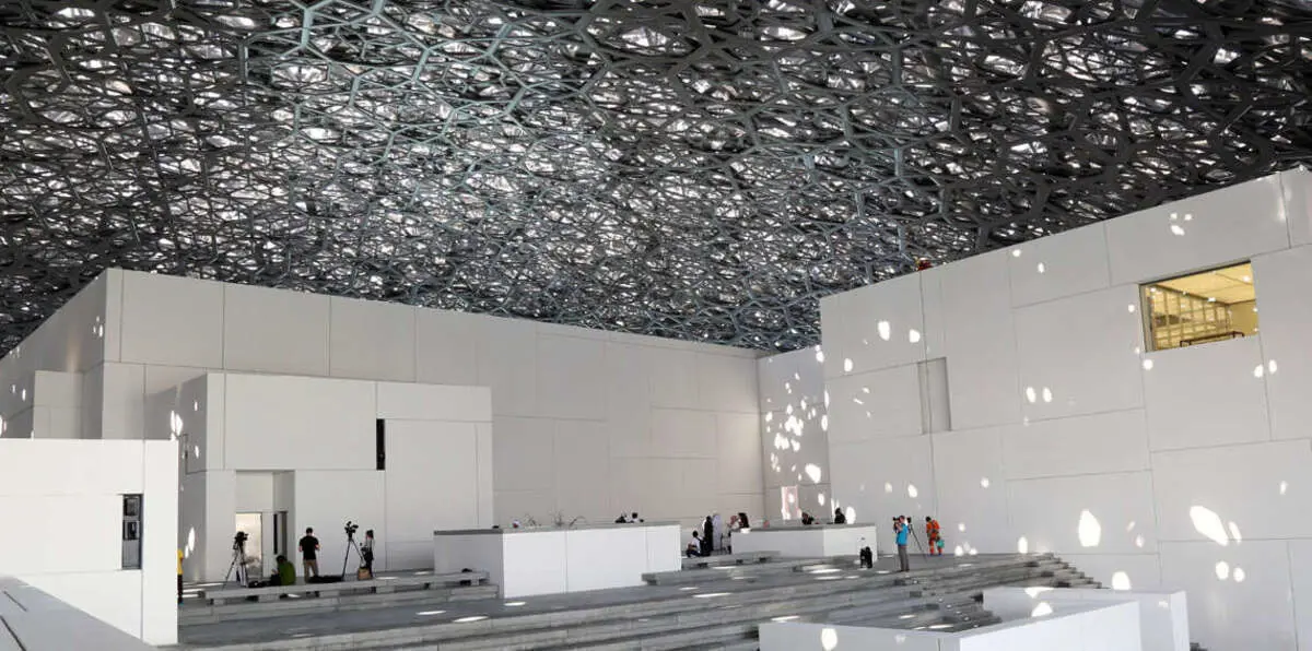 بحضور "عالمي".. افتتاح متحف اللوفر أبوظبي (صور)