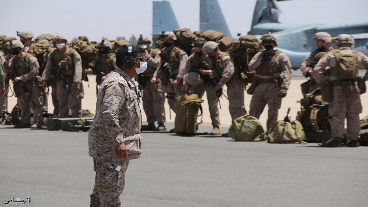 انطلاق تمرين "مخالب الصقر4" بين القوات البرية السعودية والأمريكية (صور)