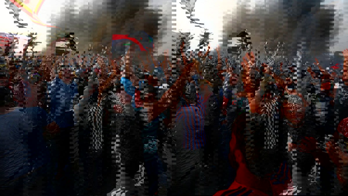 احتجاجات العراق في يومها الثالث.. غاز في بغداد واعتقالات في ميسان والبصرة